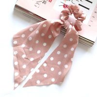 Simple Polka Dot Elastic Hair Scrunchies sku image 6