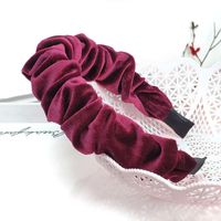 Fashion Retro Velvet Headband sku image 2