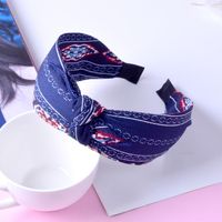 Cross-knotted Fabric Bow Headband sku image 3
