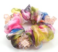 Crystal Lace Hair Scrunchies Wholesale main image 1
