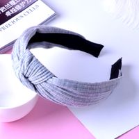 New Striped Broad-sided Fashion Headband main image 3