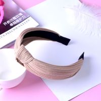 New Striped Broad-sided Fashion Headband main image 6