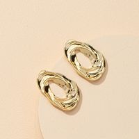 Fashion Plating Alloy No Inlaid Earrings main image 4