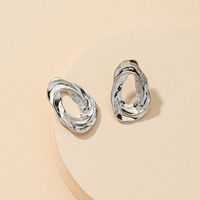 Fashion Plating Alloy No Inlaid Earrings main image 5