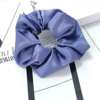 Simple Satin Retro Hair Scrunchies main image 4