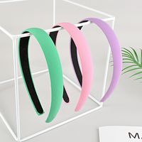 New Candy Color Plastic Headband main image 3