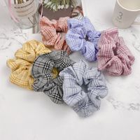 Korean Simple Fabric Floral Sweet Hair Scrunchies main image 1