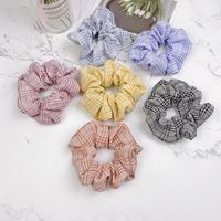 Korean Simple Fabric Floral Sweet Hair Scrunchies main image 5