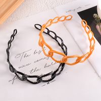 Korea Simple Teeth Hollow Headband main image 4