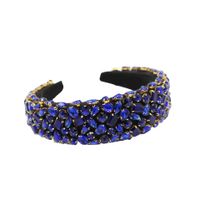 New Fashion Style Baroque Sponge Headband main image 1