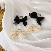 Fashion Gemstone Bow Earrings main image 2