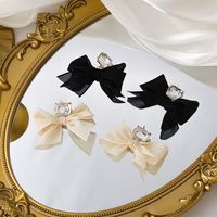 Fashion Gemstone Bow Earrings main image 3