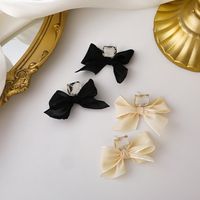 Fashion Gemstone Bow Earrings main image 5