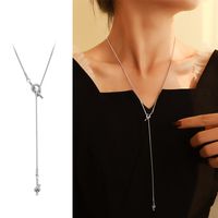 Fashion Titanium Steel Adjustable Long Necklace main image 4