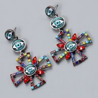 Devil's Eye Fashion Earrings Wholesale main image 5