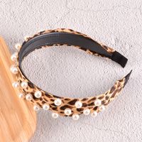 Fashion New French Retro Pearl Headband sku image 8