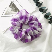 Korean Simple Fabric Floral Sweet Hair Scrunchies sku image 8