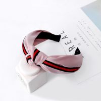 Koreanisches Mode-plaidgewebe Geknotetes Stirnband sku image 4