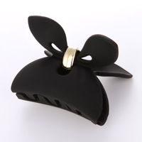 Korea Cute Bow Solid Color Catch Clip sku image 2