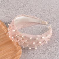 Korean Simple Pure Color Knotted Hair Band sku image 2