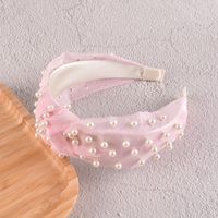 Korean Simple Pure Color Knotted Hair Band sku image 3