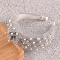 Korean Simple Pure Color Knotted Hair Band sku image 4