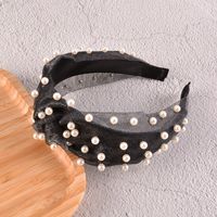 Korean Simple Pure Color Knotted Hair Band sku image 6