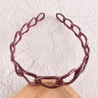 Korea Simple Teeth Hollow Headband sku image 3