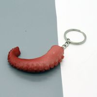 New Creative Food Model Prawn Squid Beard Keychain sku image 2