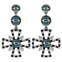 Devil's Eye Fashion Earrings Wholesale sku image 2