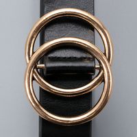 Korean Fashion Trendy Geometric Simple Diamond-studded Belt sku image 1