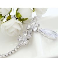 Fashion Diamond Bridal Necklace Wholesale main image 4
