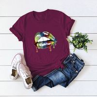 Women's Short Sleeve Printing Casual Fashion Printing sku image 20