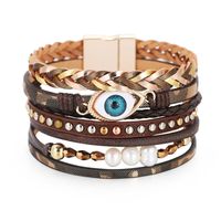 Mode Devil&#39;s Eye Pearl Armband main image 1