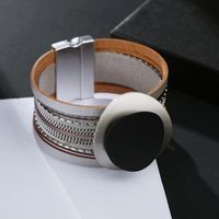 New Leather Fashion Bracelet main image 4