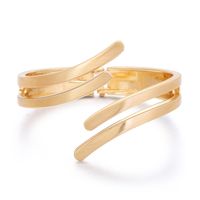 Simple Geometric Lines Gold-plated Bracelet sku image 1