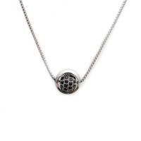 Fashion Simple Micro-inlaid Zircon Diamond Ball Necklace main image 6