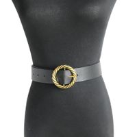 New Pu Leather Smooth Belt main image 1