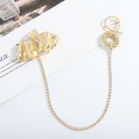 New Trendy Inlaid Pearl Alloy Brooch main image 4