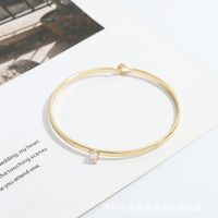 Nouveau Bracelet Simple En Alliage De Zinc À La Mode main image 5