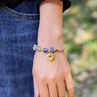 Fashion Bohemian Elastic Crystal Bracelet main image 5