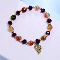 Simple Fashion Colored Beaded Crystal Bracelet main image 4