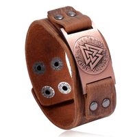 Retro Totem Leather Bracelet main image 6