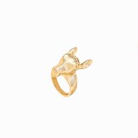 New Exaggerated Retro Zodiac Horse Ring main image 6