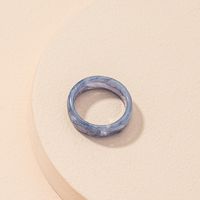 Korean Simple Retro Acrylic Ring main image 1