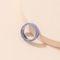 Korean Simple Retro Acrylic Ring main image 3