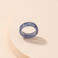 Korean Simple Retro Acrylic Ring main image 5