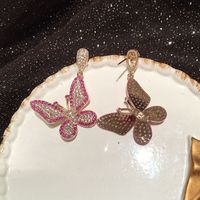 Simple Fashion Butterfly Earrings main image 3