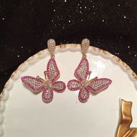 Simple Fashion Butterfly Earrings main image 6