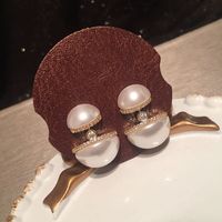 New Copper Pearl Earrings main image 3